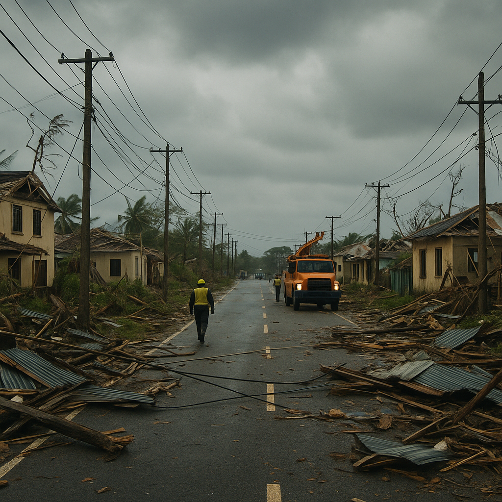 Jamaica’s Aid Lifeline: Relief Crews Race Roads, Power Lines, and Paperwork After Hurricane Melissa