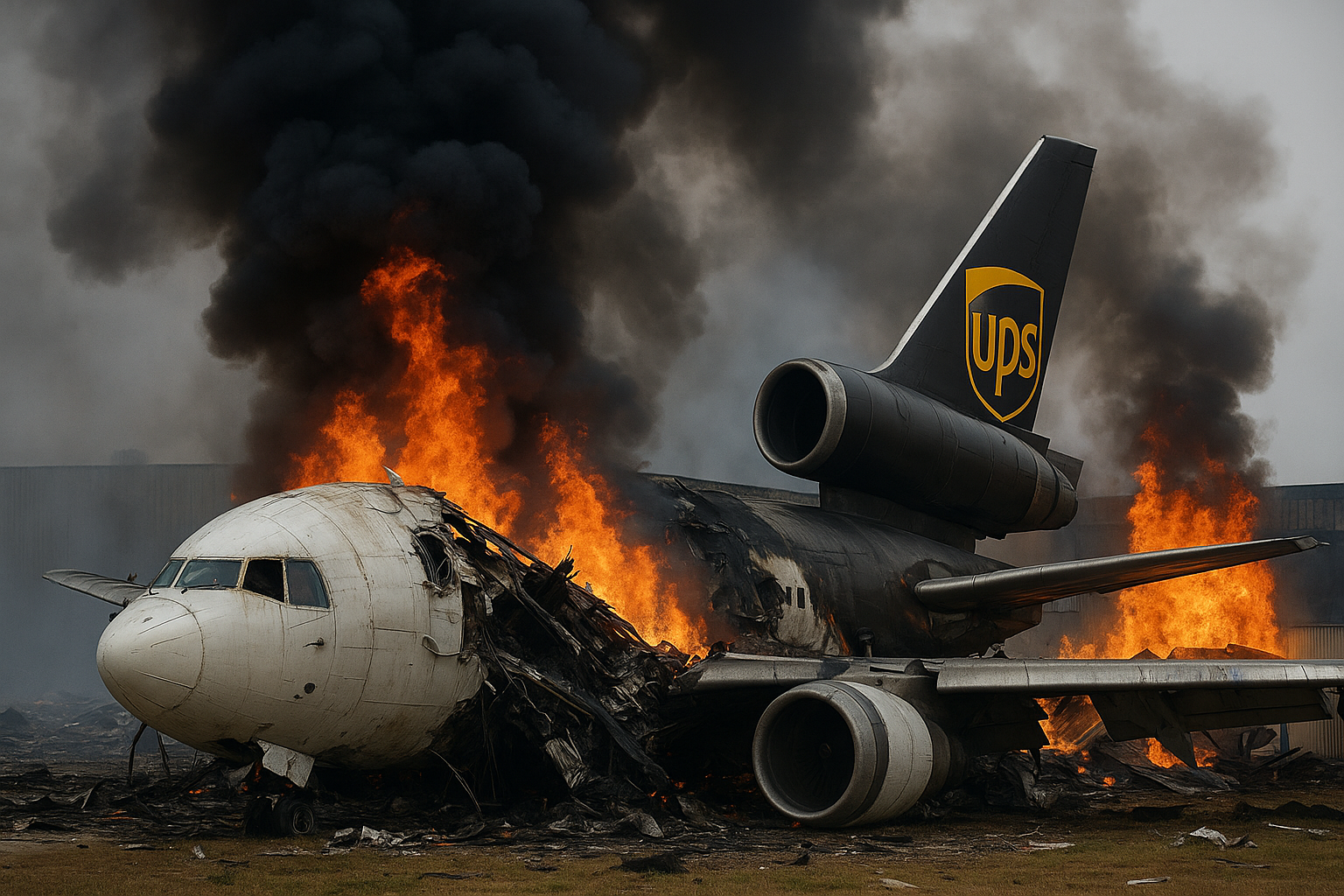‘Catastrophic’ UPS Cargo Plane Crash Near Louisville Airport Kills at Least 7 and Injures 11