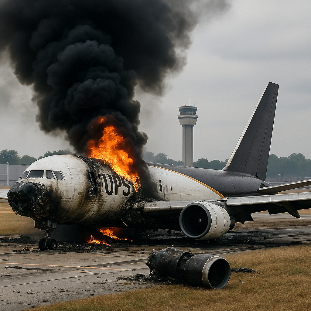 UPS Cargo Plane Fire in Louisville: Black Boxes Recovered as Investigators Probe Engine Failure