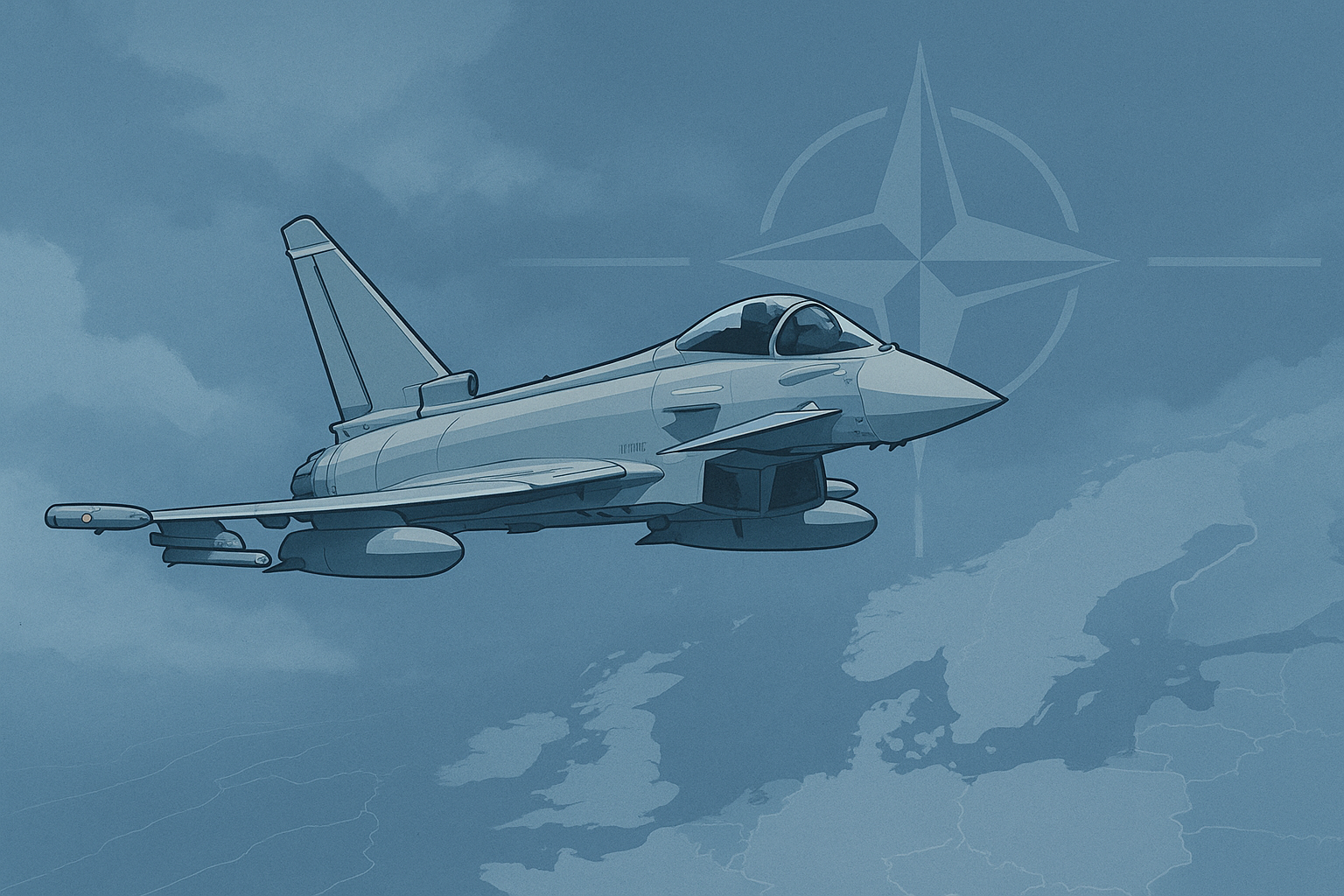 Germany Moves Fighter Jets Eastward as Europe Tightens Its Air Defense Posture