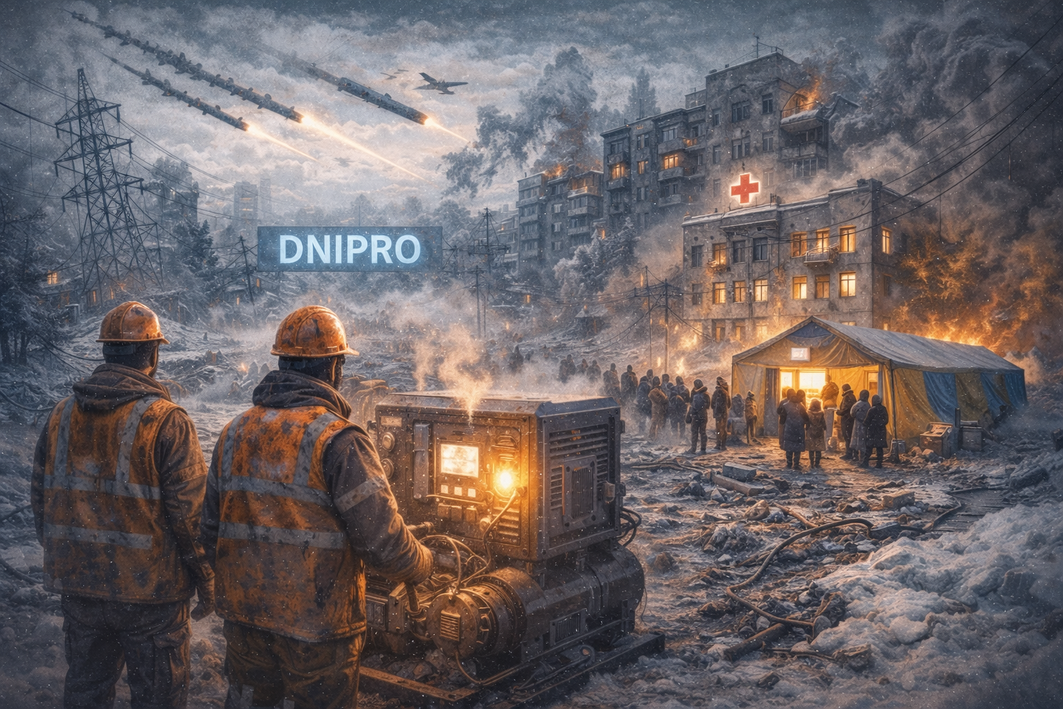 Dnipro Isn’t Just Cold. It’s in a National Emergency